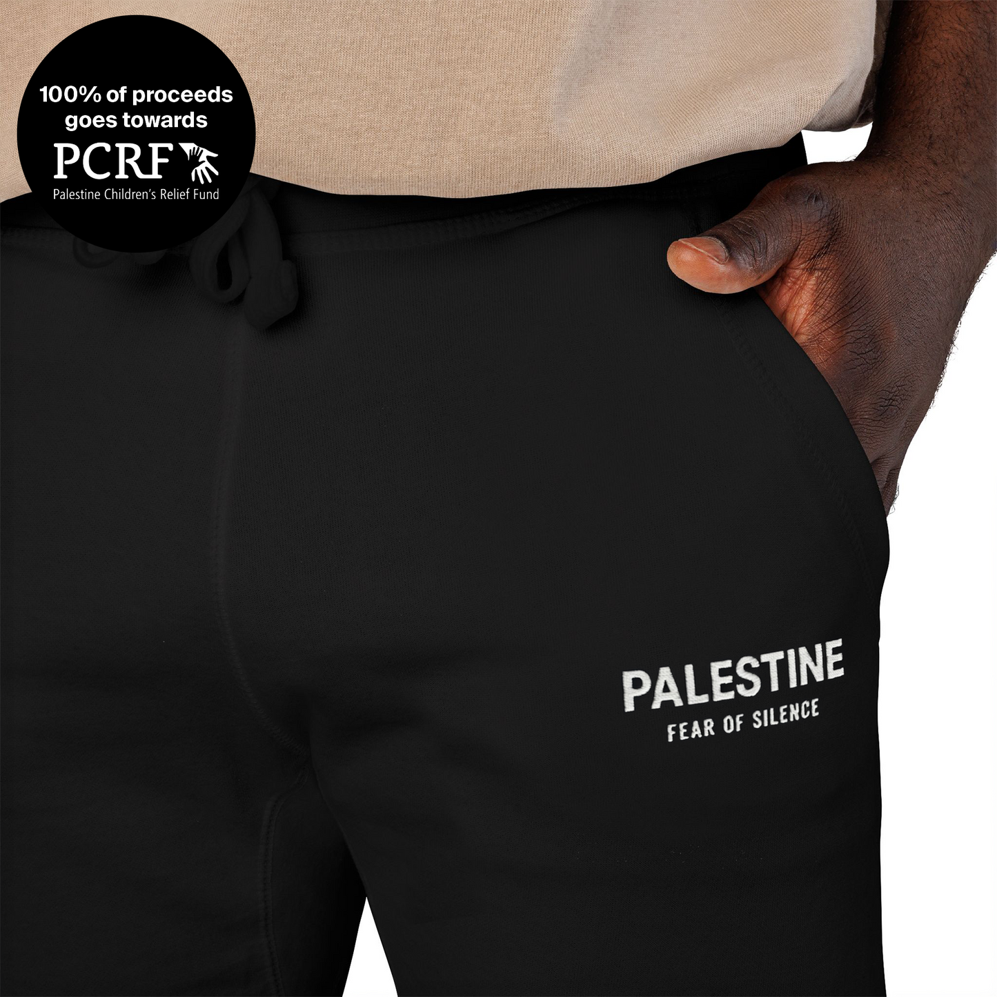 Fear of Silence Sweatpant (Black)
