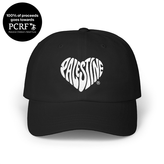 Heart of Palestine Classic Cap (Black)