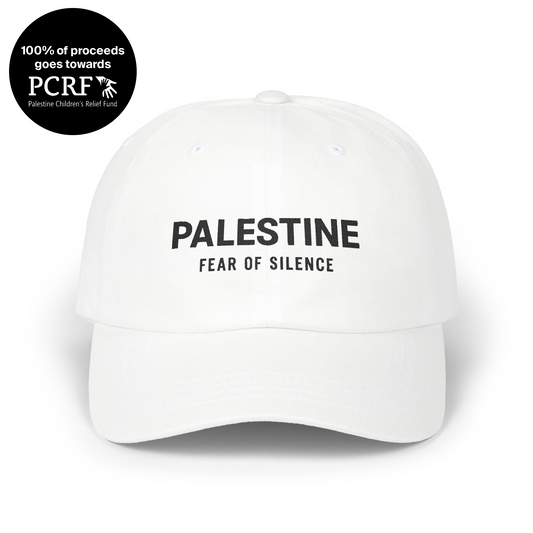 Fear of Silence Classic Cap (White)