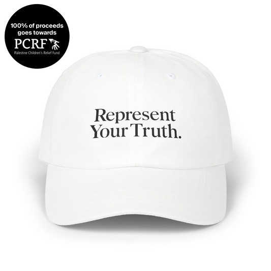 Represent Your Truth Classic Cap (White)